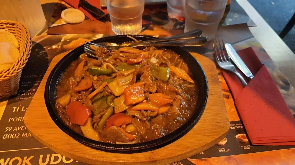 Bœuf Sur Plaque Chauffante